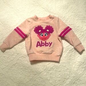 6-12 month Little Sleepies Bamboo Abby Kadabby Sesame Street Cewneck Sweatshirt